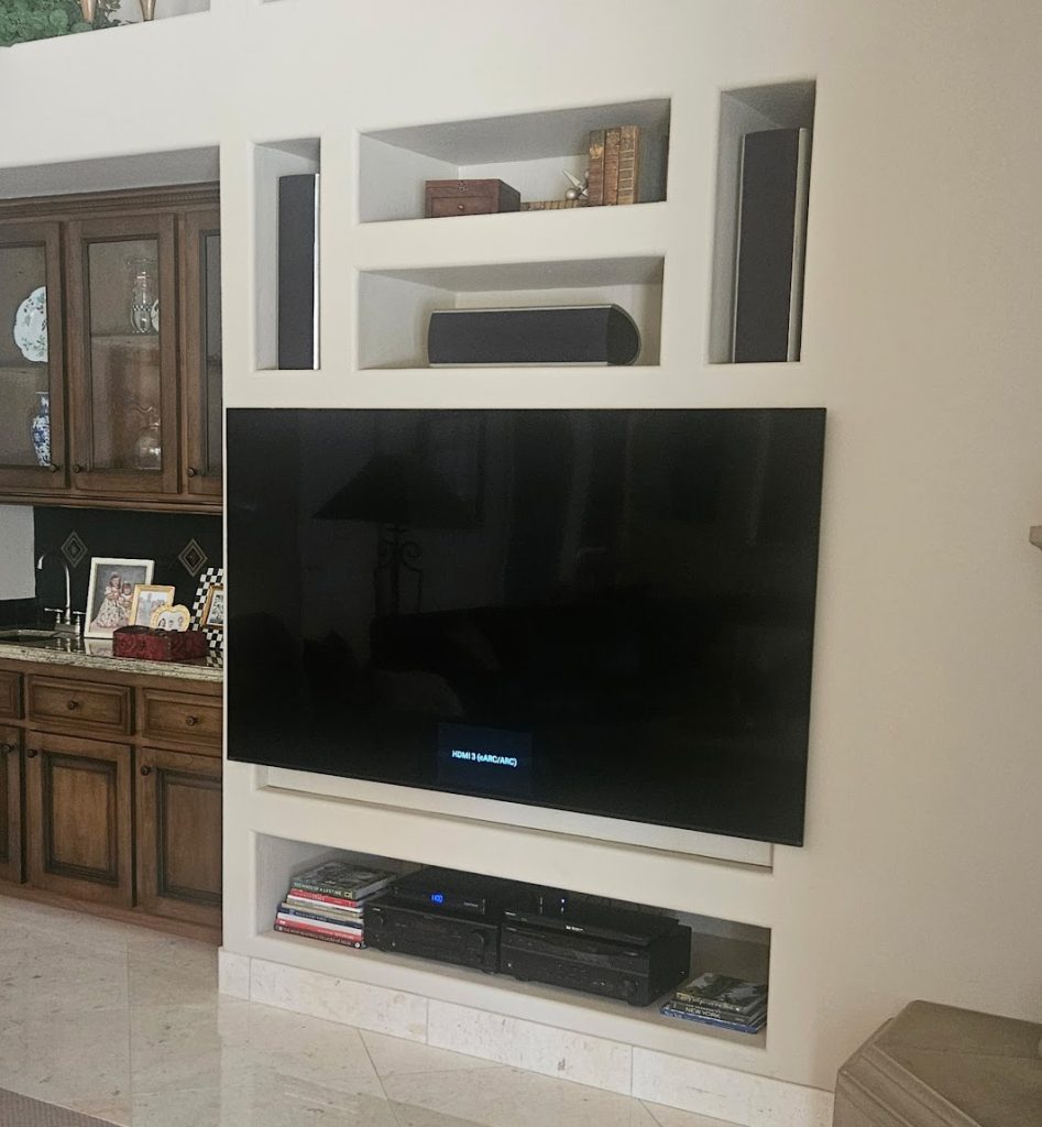 77 OLED Flush Install